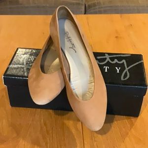 1996 Rafferty Michelle I Apache Tan nub ballerina flats 8